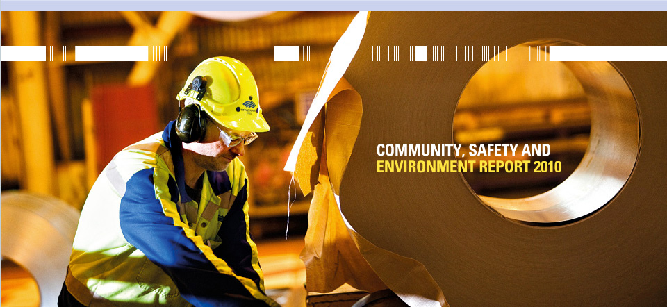 BlueScope Steel Community, Safety and Environment Report 2010